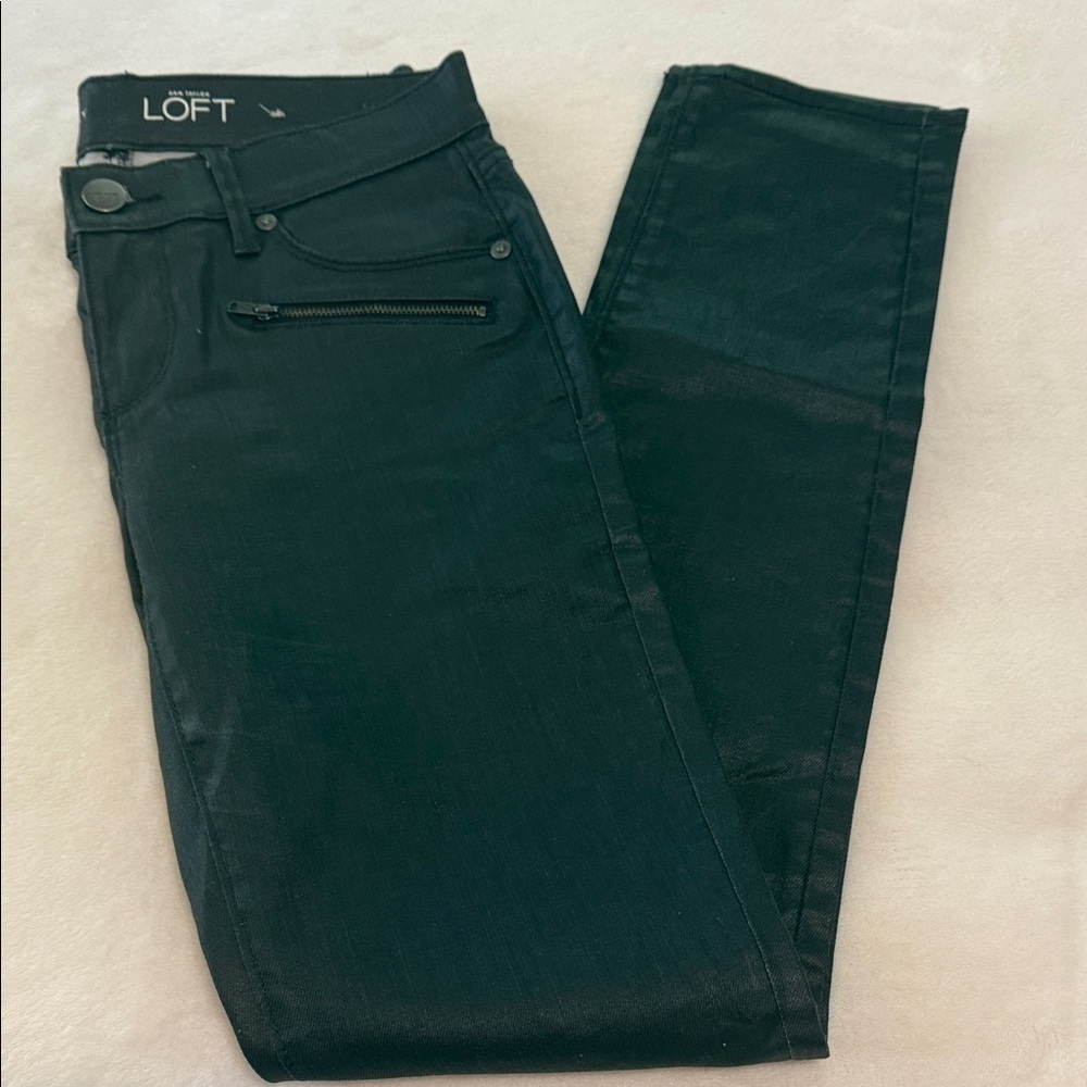 LOFT Modern Skinny Black Jeans NWT - Picture 5 of 11